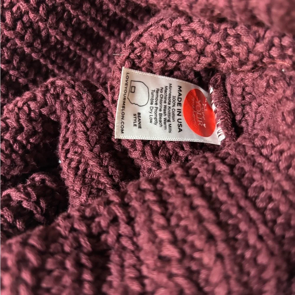 Love Your Melon warm maroon